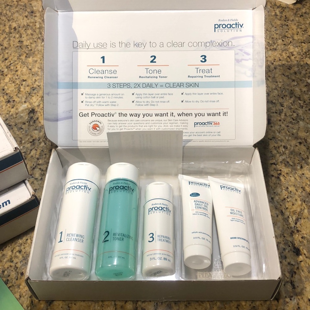 Proactiv 365 Acne Kit - 3 brand new packages